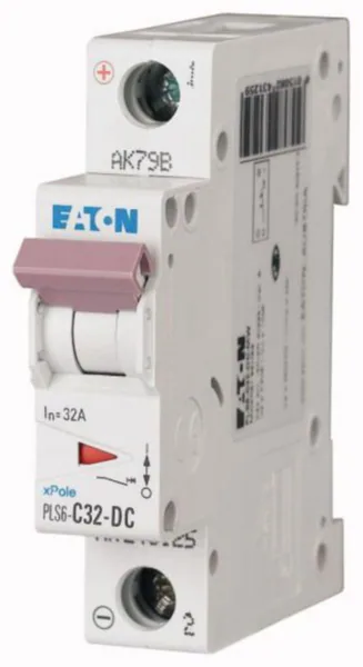 Johdonsuojakatkaisija Eaton Xpole PLS6-C32-DC-MW