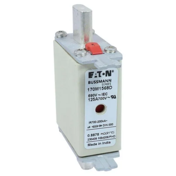 Kahvasulake Bussmann erikoisnopea kahva 0 170M1568D 690V 125A 000