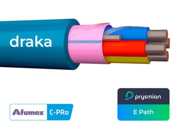 Merkinantokaapeli Afumex C-Pro KLMA-HF 4X0,8+0,8 SI