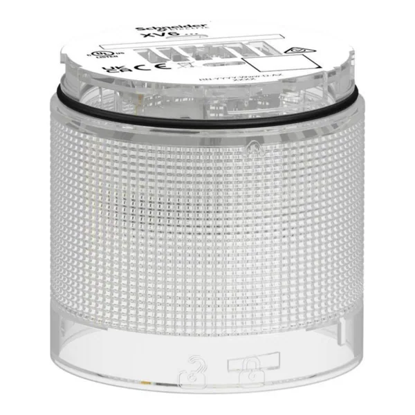 Merkkivalo Schneider Electric Harmony XV6 VILKKUVA VALKOINEN VÄRILLI