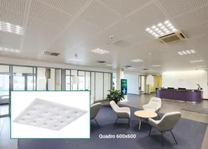 Moduulivalaisin Sylvania Quadro - MODUULIVALAISIN QUADRO 600 2300-4650LM 840 UGR16