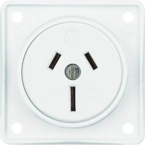 Pistorasia Hager Integro Flow 1AUS/15A/250V UR VAL