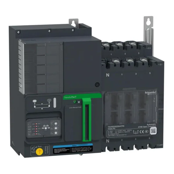 Vaihtokytkin Schneider Electric TA25 200A 3P VALINTAKYTKIN-HMI