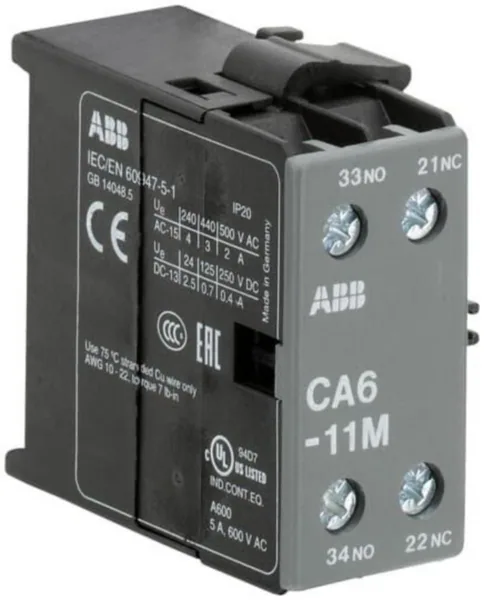 Apukosketin ABB CA6 CA6-11M