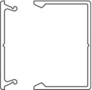 Asennuskanava MP-Bolagen Ductel - ASENNUSKANAVA DUCTEL TBA202-1 AL 32X20.5X3000 AN