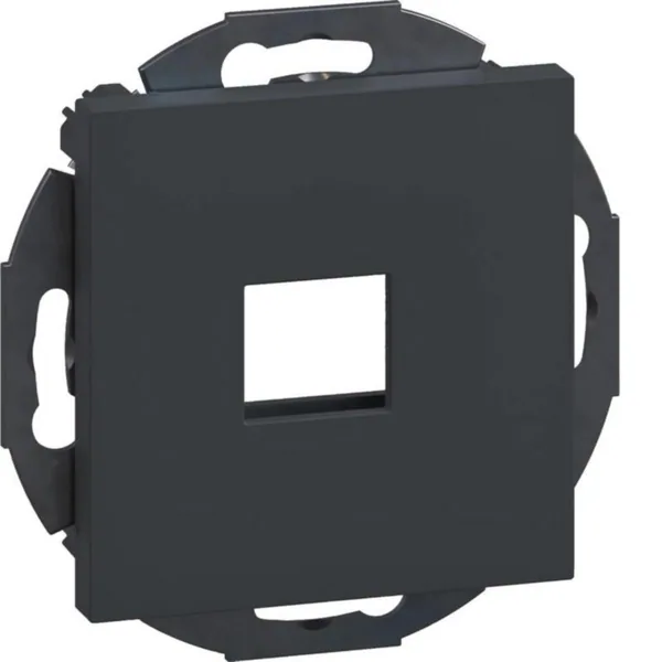 Kanava AV-rasia Hager Ecoline Keystone GSETMM101 1f. black