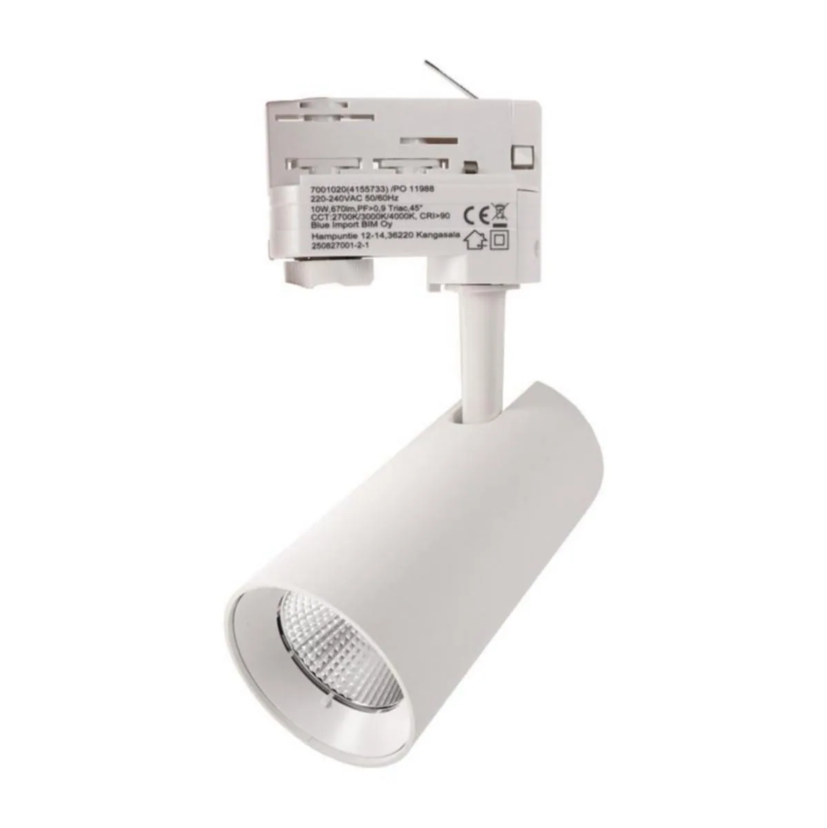 Kohdevalaisin FTLight Triac, 10W TRIAC 3CCT VALK – 2700-4000