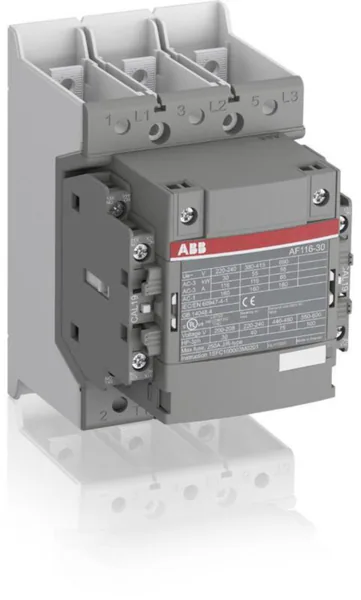 Kontaktori ABB 3-NAP. 55KW, 2S,2A 116A(AC-3