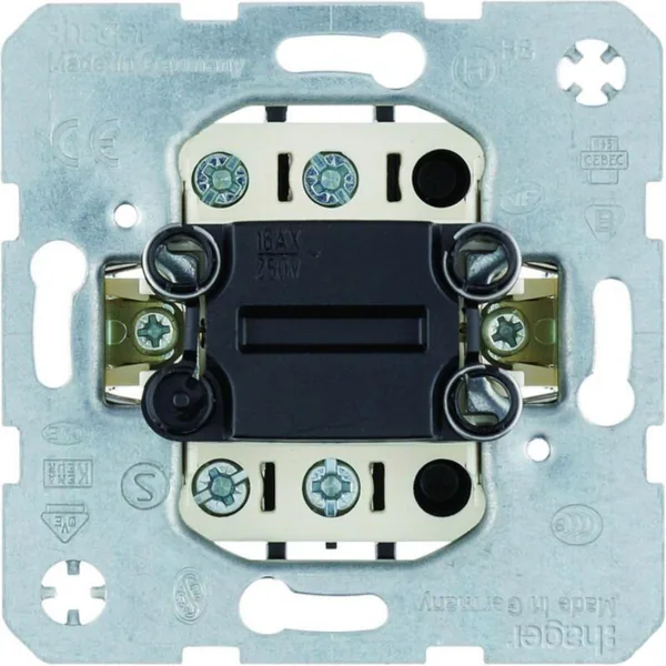 Kytkin Hager S.1 2/16A/250V UJ 0X