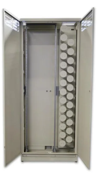 Lattiakaappi Naficon 19" ODF 900X300X2200MM RK-KAAP