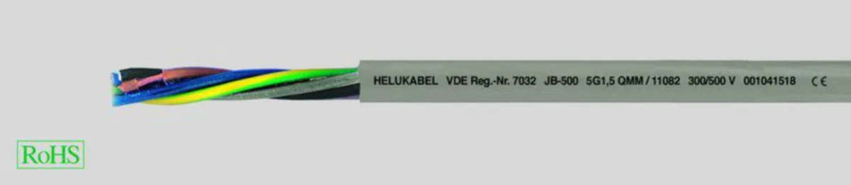 Ohjauskaapeli Helukabel OB-500 - OHJAUSKAAPELI HELUKABEL OB-500 3X0,5