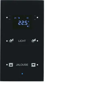 Painike KNX Hager TS Sensor - PAINIKE KNX TS SENSOR 2OS. TERM. OP. LASI MUS