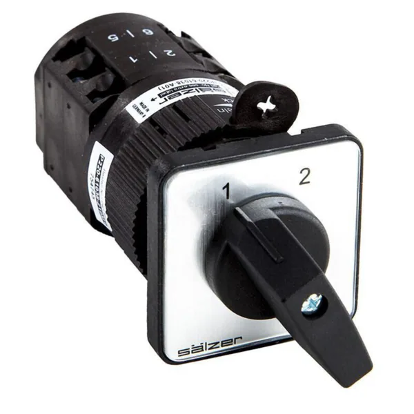 Nokkakytkin vaihto Sälzer P220 1-2 2N 20A Ø22.5