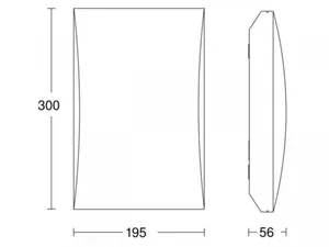 Numerovalaisin LN1 LED, Steinel - TUNNISTINVALAISIN STEINEL LN 1 N 4,9W 3000K 440lm VA