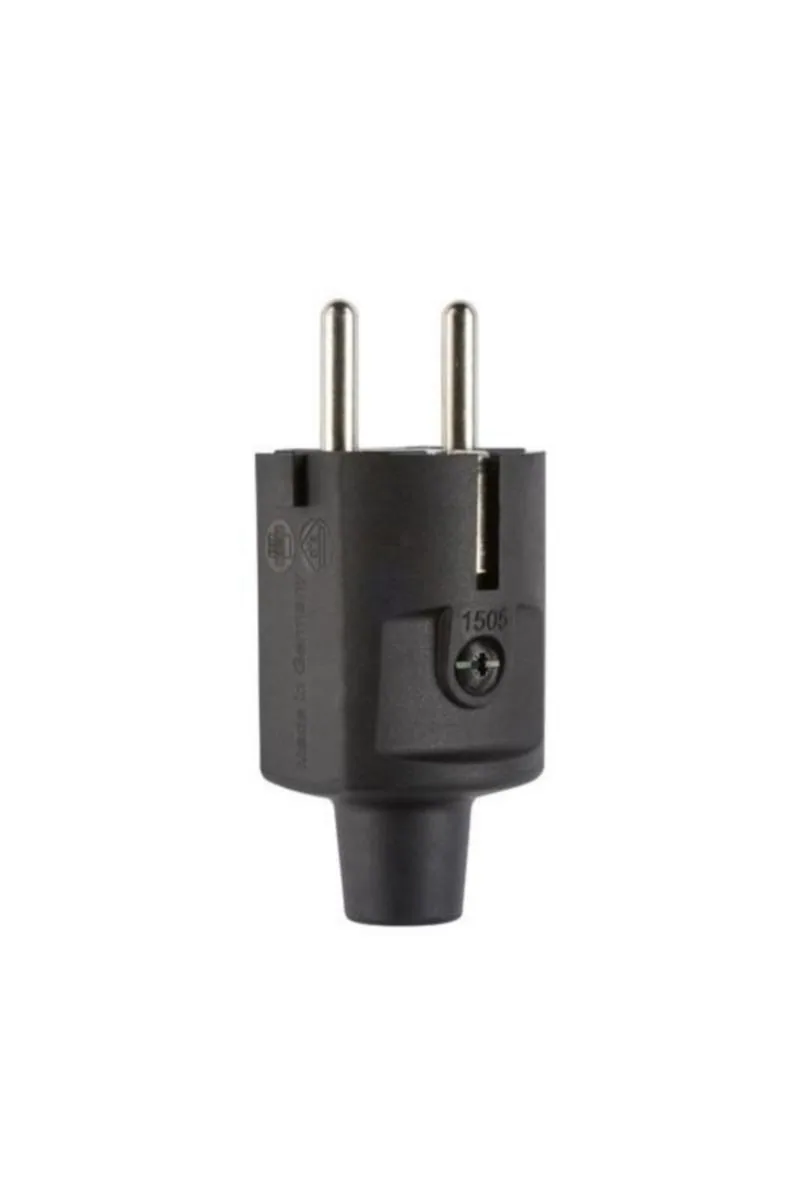 Pistotulppa ABL TPE, 100000044 16A/250V/IP20 S MUS – musta