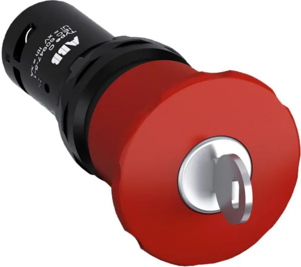 Hätä-/seis-painike ABB Compact CE4K1-10R-11 PU 40mm AVA 1A+1S