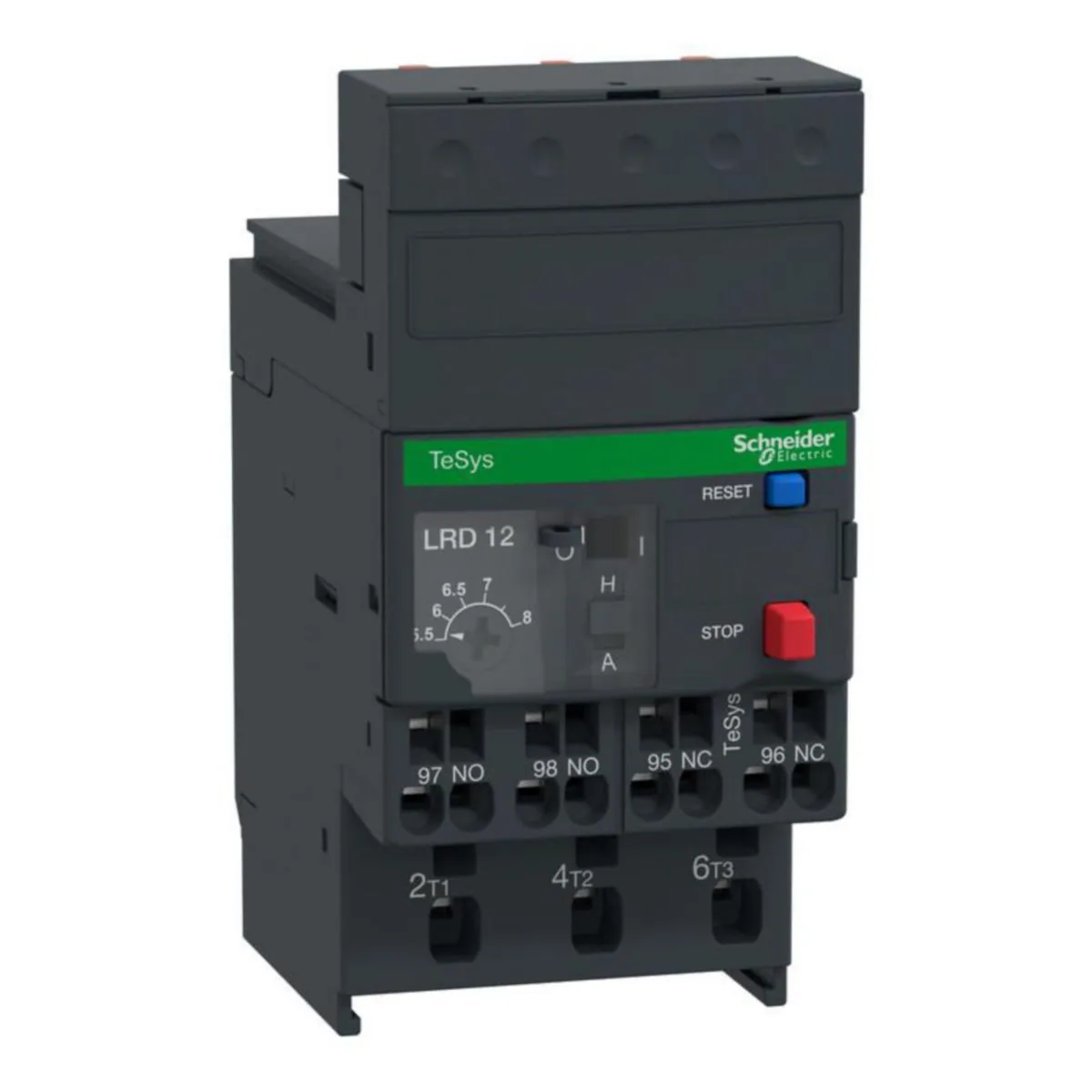 Lämpörele Schneider Electric TeSys LRD, LRD123 5,5-8A LK.10A