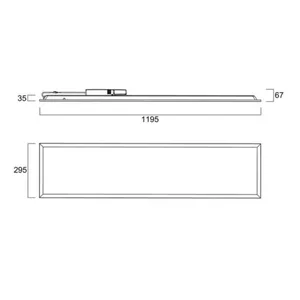 Moduulivalaisin Sylvania Quantum - MODUULIVALAISIN QUANTUM IP54 1200 4500LM 840 DA2 WH
