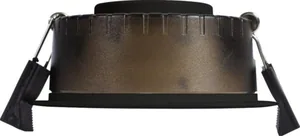 Alasvalo Black Box Unilamp Half - ALASVALO UNILAMP HALF IP44 8W 4K BLACK
