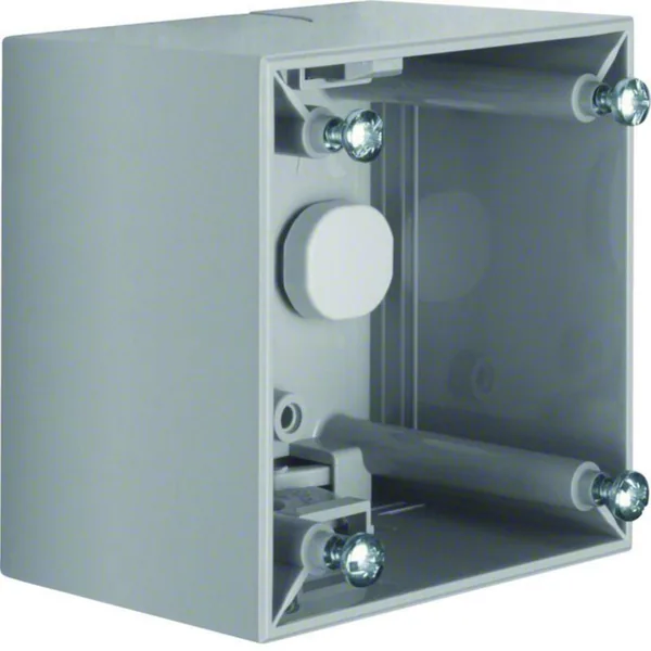 Pintakojerasia Hager Integro Flow 1f. d=41mm gray