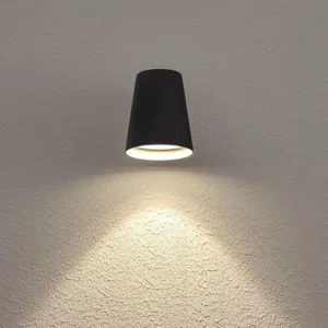 Seinävalaisin ulko Hide-a-lite Cone GU10 - SEINÄVALAISIN ULKO HIDE A LITE CONE GU10 ANTRASIITTI