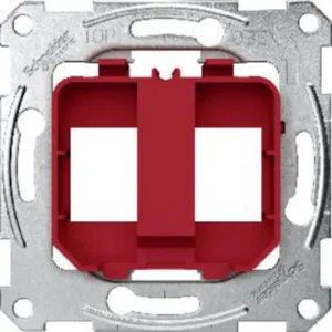 Keskiölevy ELKO RS16 - KESKIÖLEVY ELKO RS16 RUNKO 2XRJ45 SUOR KEYSTONE RED