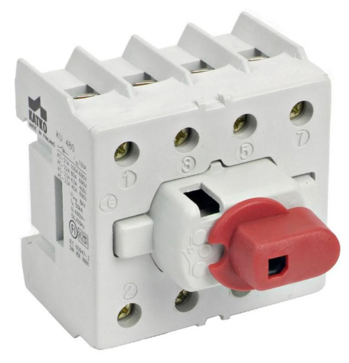Kuormankytkin vääntö Katko LoadSafe KU 16-125A 4X40A 400V 22KW