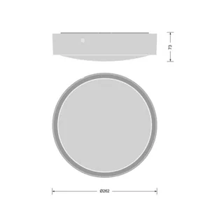 Pinta-asennusvalaisin Ledvance Bulkhead Performance - PINTA-AS.VALAISIN LEDVANCE BLKH RD 250 10W CCT ML WT