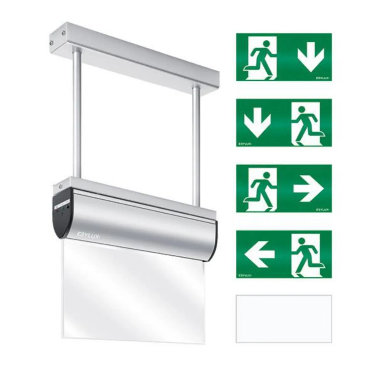 Turvavalaisin ESYLUX SLC/SLD SLD EL 3H 32M IR SC/C PM – alumiini
