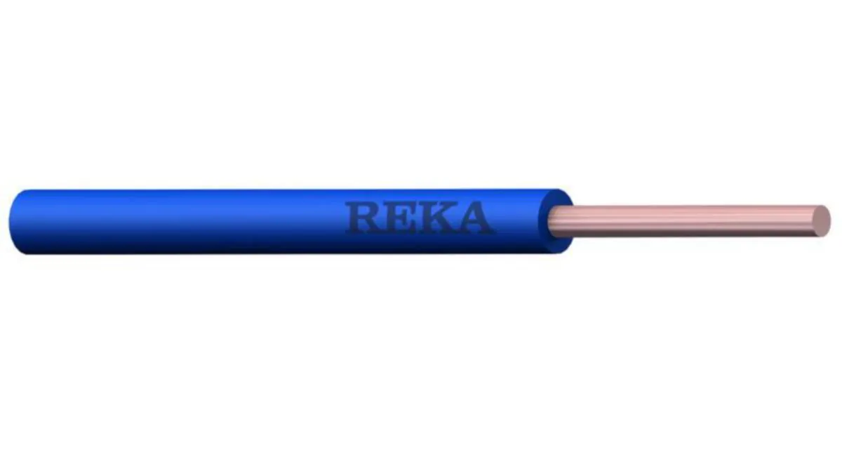 Asennusjohto Reka ML H07V-U ECA - ASENNUSJOHTO REKA ML 1,5 SININEN Eca R200
