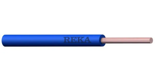 Asennusjohto Reka ML H07V-U ECA 1,5 SININEN R200