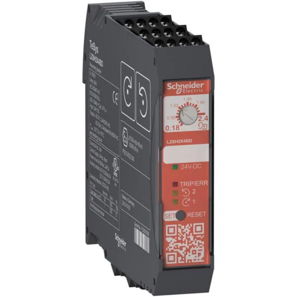 Moottorikäynnistin Schneider Electric TeSys LZ8H6X5BD SV 1.5-6.5A 24VDC