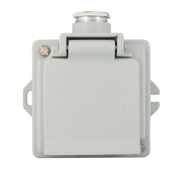 Pistorasia Selcast 1-os IP44 16A 1xPK16 HARM