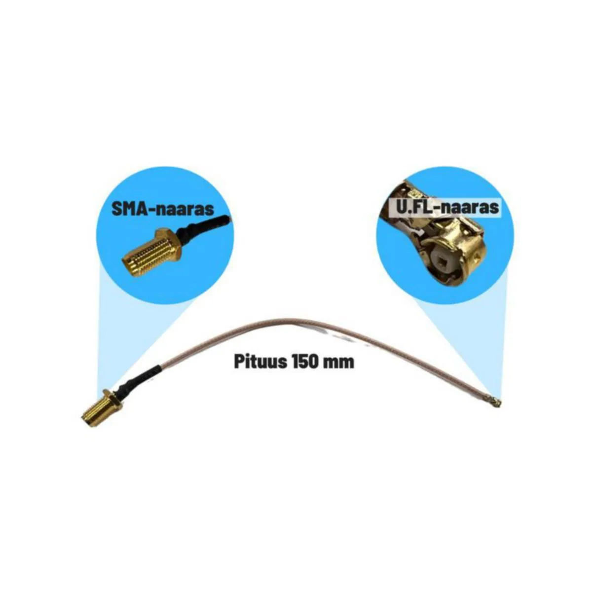 Adapterikaapeli Finnsat - ADAPTERI FINNSAT ADAPTERIKAAPELI U.FLN/SMAN