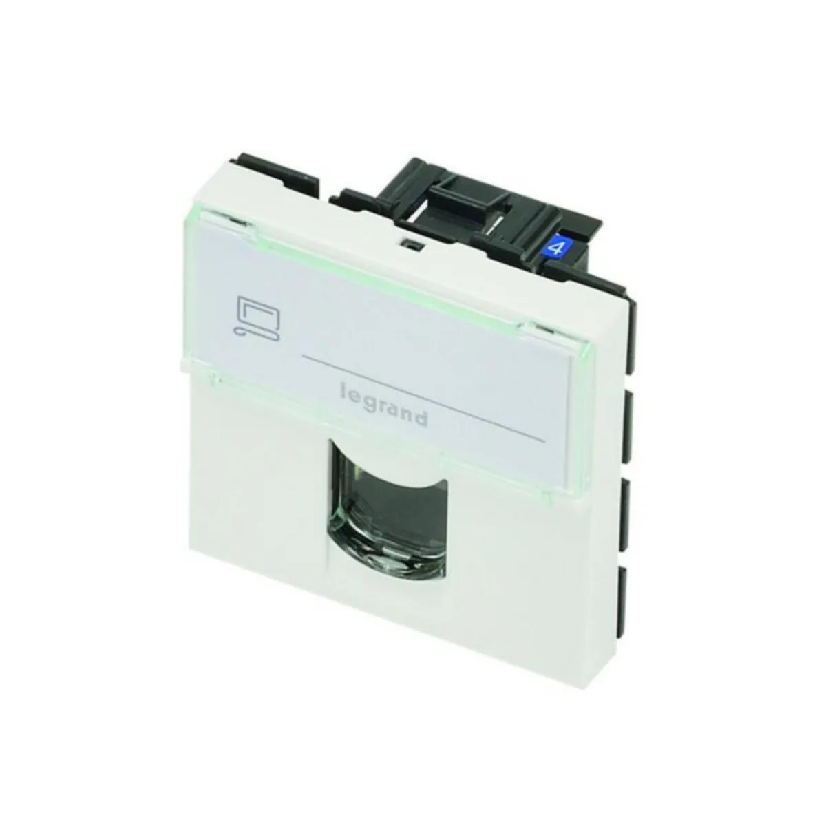 AV-rasia Erard 1 X RJ45 45X45MM F/F