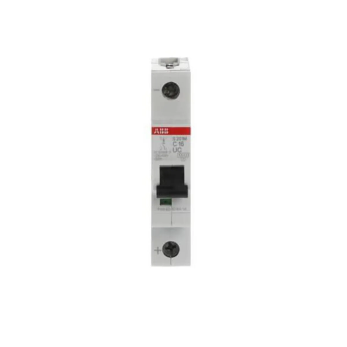 Johdonsuojakatkaisija ABB S200MUC 1-pole C-char. 16A