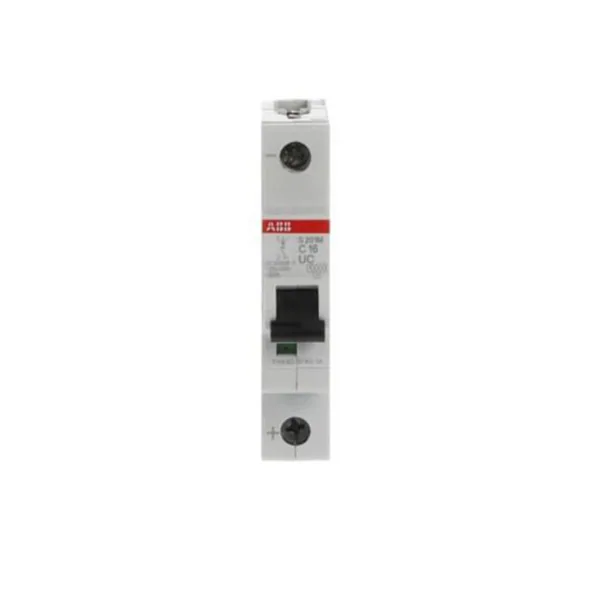 Johdonsuojakatkaisija ABB S200MUC 1-pole C-char. 16A