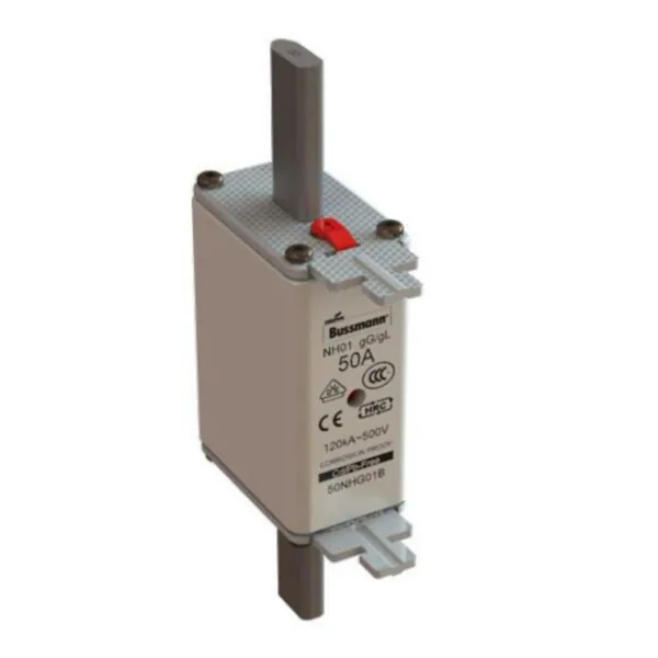 Kahvasulake Bussmann 500VAC 50NHG01B gG-gL 50A 01