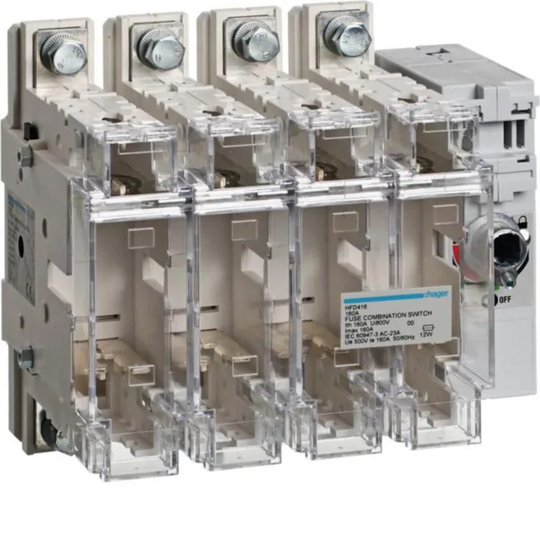 Kytkinvaroke Hager HFD416 4N 160A NH00