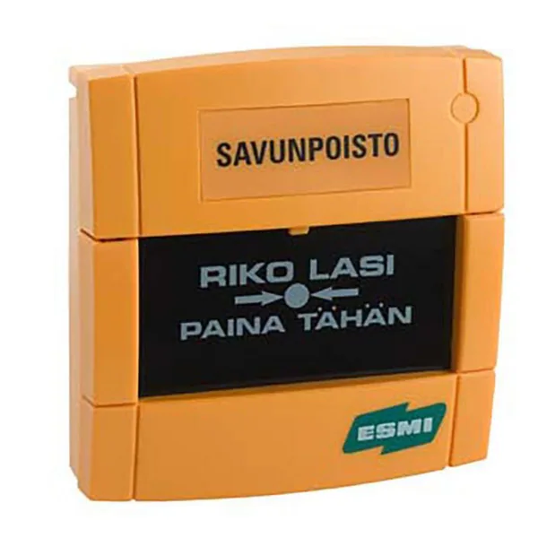 Laukaisupainike ESMI KESKUSYKSIKKÖTARVIKE SAVUNPOISTO MCP-3A-Y000FG-SA