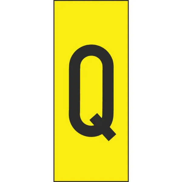 Merkintäkilpi Hammarprodukter H10 kirjaimet Q