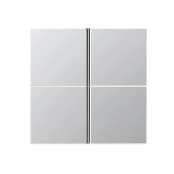 Painike KNX Ensto Jung F40 VIVUT 4 VIPUA. ALUMIINI