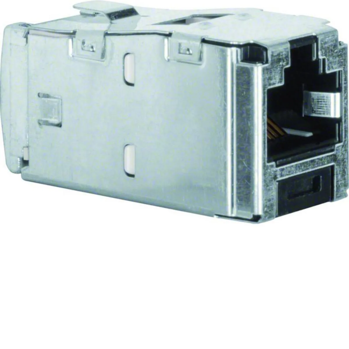 Telerasia Hager Integro Flow 1OS RJ45 CAT 6 STP – hopea