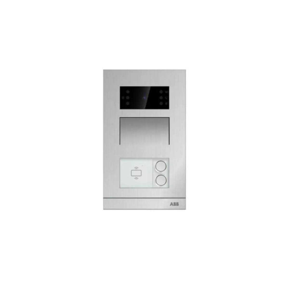 Tuloyksikkö ABB Welcome VID 2 RFID B/T IK07 IP54 PSE A – hopea