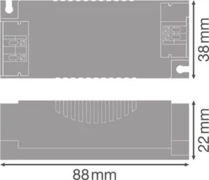 Elektroninen liitäntälaite Ledvance DR DS Performance CC DR PC-PFM - ELEKTR. LIITÄNTÄLAITE LEDVANCE DR PC-PFM-13/220-240/350