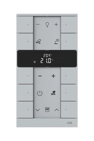 Huonetermostaatti ABB-free@home ABB FREEHOME 10-OS T ALU