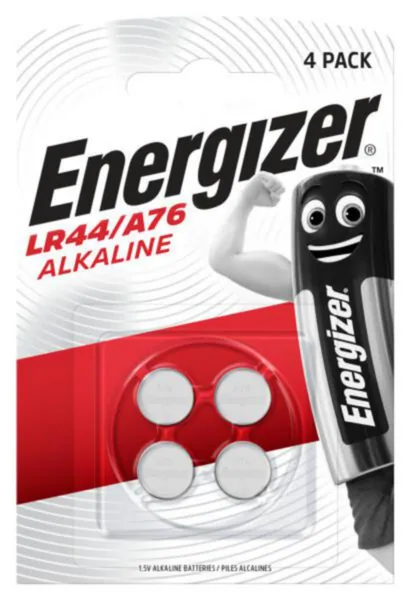 Paristo alkali Energizer Alkaline NAPPI LR44/A76 BP 4-PAK