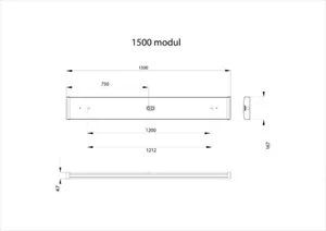 Tunnistinvalaisin Exaktor POP Li44 - TUNNISTINVALAISIN POP LI44 POP LI44 L150 6900LM FX RS