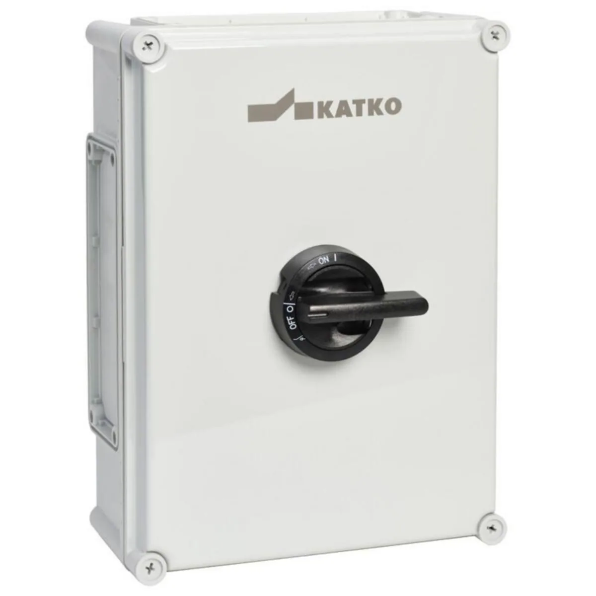 Turvakytkin väännin Katko IsoSafe KUM 3X125A 400V 55KW 1NO/1NC – musta