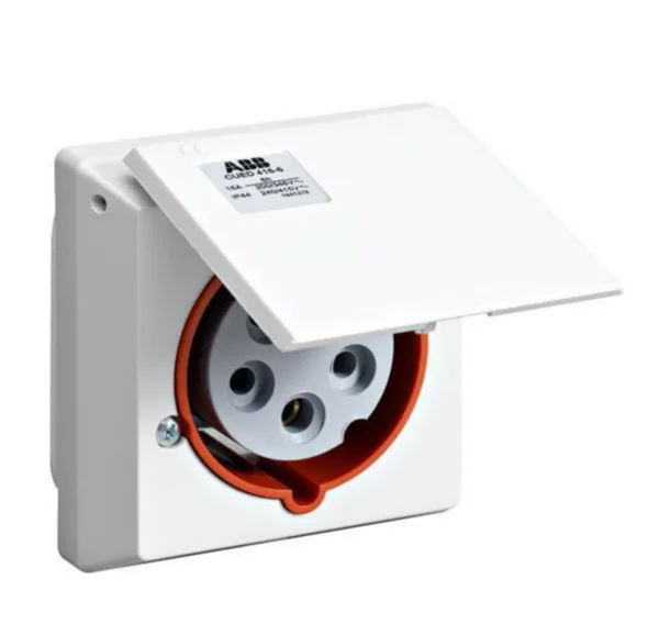 Voimapistorasia Amphenol 6H, 16A, IP44, 2P+E